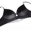 Women's Supersoft Triangle Longline Bralette Bra Push-up Side-bust-control Bra with Steel-free Seamless Bra