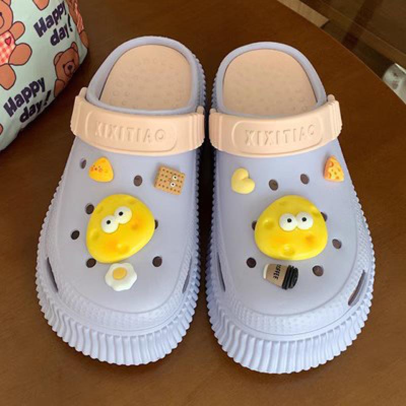 Women's Height-Boosting DIY Closed-Toe Platform Sandals