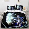 3D Print Genshin Impact Bedding SetDuvet Cover Comforter Bed Set Quilt Cover PillowcaseKing Queen Twin Size Boys Girls Adults