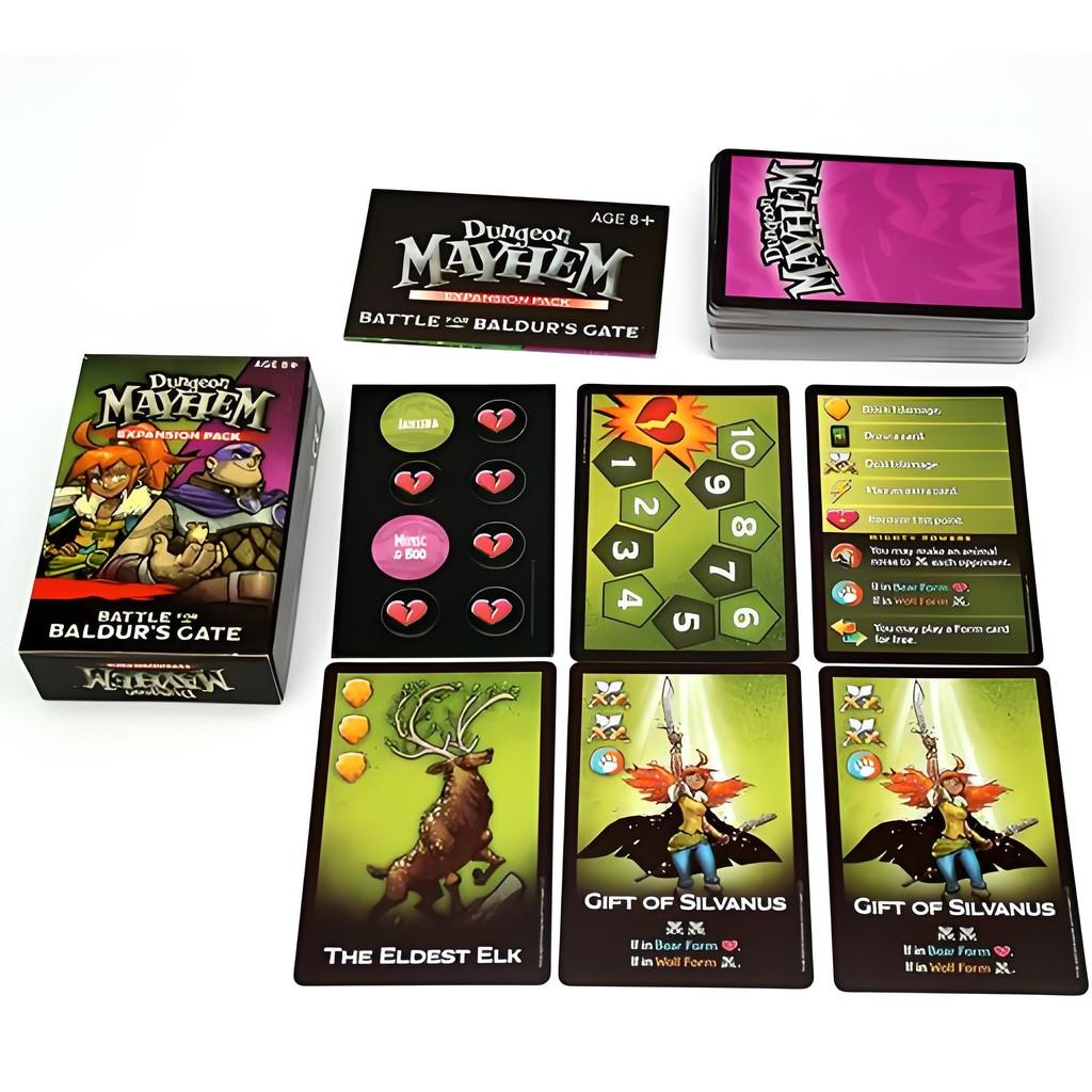 Exciting Dungeon Mayhem Strategy Game With Colorful Monsters For Family Fun