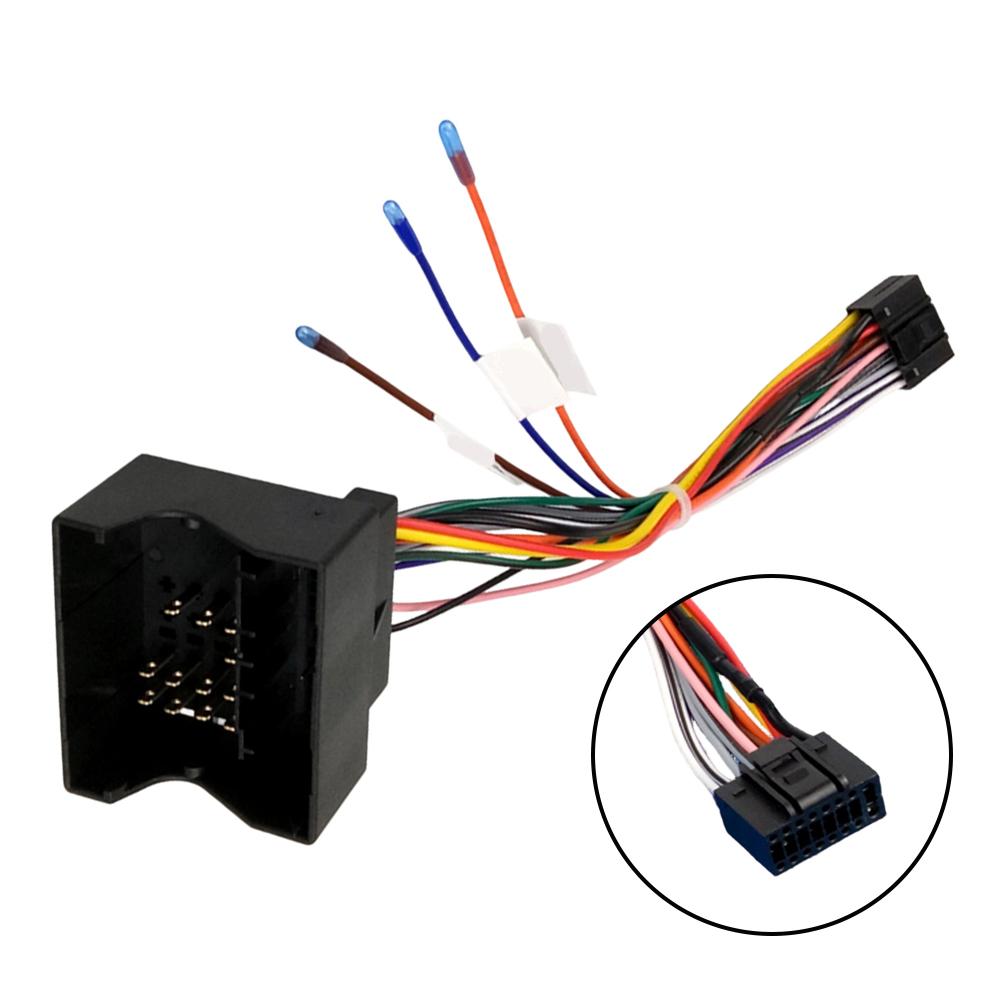 For Ford for Focus MK2 Specific 16PIN For Android Radio Wiring Harness Power Cable Adapter for Car Stereo Replacement Radio Accessories 4