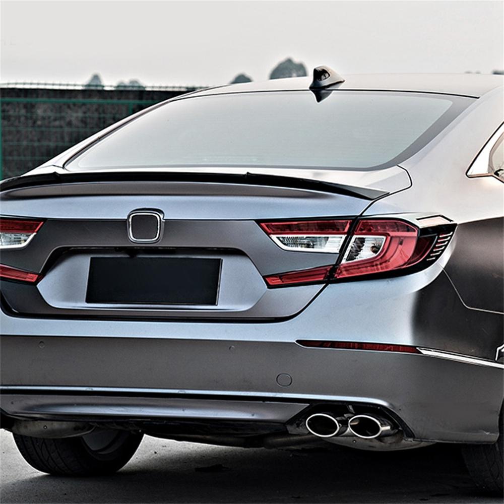 6Pcs Rear Tail Light Lamp Cover Trim For Honda Accord 2018 2019 2020 2021 2022