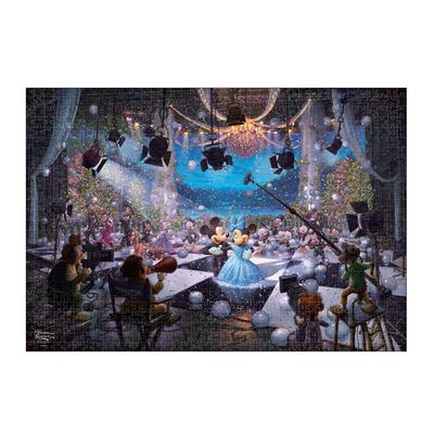 Tenyo In 1000 Piece Jigsaw Puzzle Disney 100th Celebration Comes with Glue and Spatula Service Card Included [Made Japan] (51x73.5cm) D-1000-862