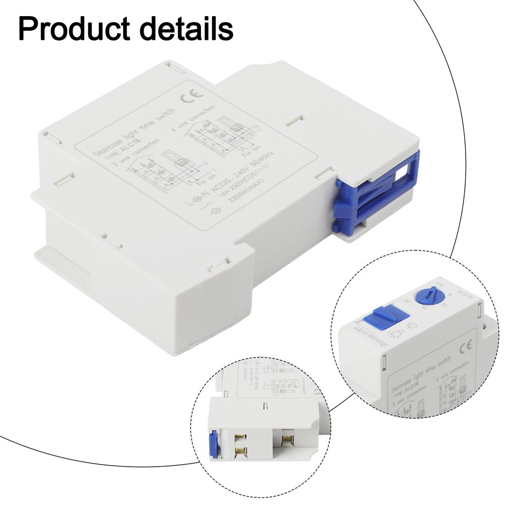 Stair Lighting As Shown Automatic Switch Automatic Timer Switch For Lights Energy Efficient 0.5 To 20 Minutes Timer