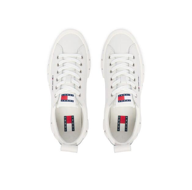 Кроссовки Tommy Jeans Tjw Vulc Flatform Leather