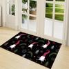 1Pc Holiday Gnomes Celebration Carpet Rug Soft Washable Antislip Home Living Room Sofa Mats Personalized Christmas Rug