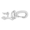 Portable Scuba Diving Double BCD Console Hose Holder With Swivel & Folding Clip Buckle Hook 3.9" X
