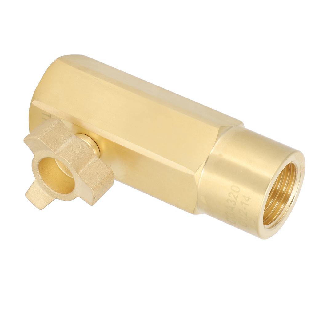 CGA320 Triangular CO2 Filling Adapter Tank Cylinder Refill Connector Kit for Soda Club