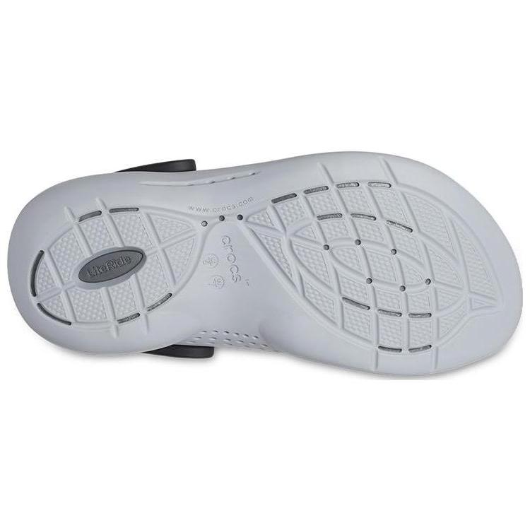 Crocs LiteRide 360 Clogs 'Black Grey' Gs 207021-0DD