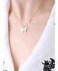Seashell Carved Butterfly Pearl Necklace - Korean Style Pendant Jewelry