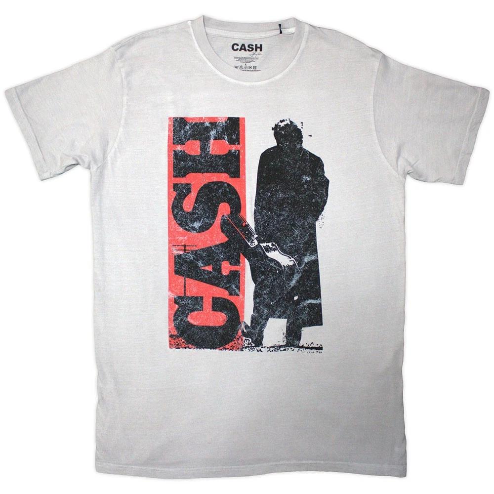 Johnny Cash Bold Official Silhouette Mens Unisex T-Shirt M