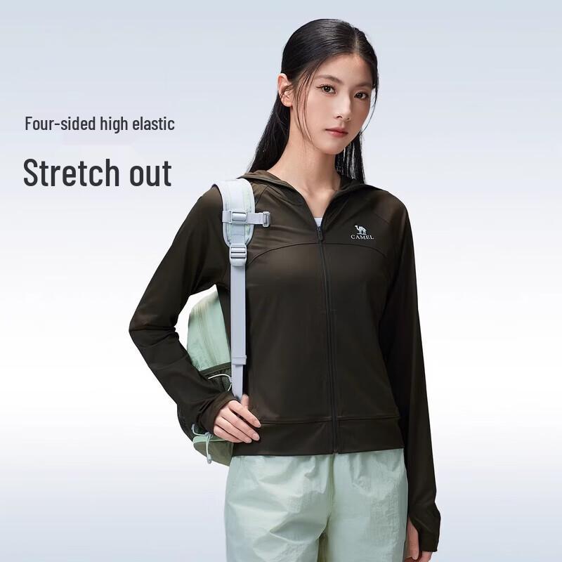 CAMEL Women s UPF300+ Cooling Sun Protection Hoodie S