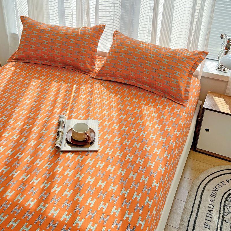 

Матовая простыня, комплект из трех предметов, простыня для студенческого общежития, односпальный чехол для кровати, нескользящий матрас Simmons, защита от пыли Piece Fitted Sheet6