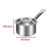 Stainless Steel Cooking Pot Practical Milk Pot New Sauce Pan  Kitchen Supplies