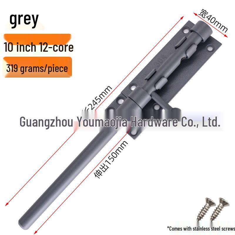 304 Stainless Steel Door Bolt Latch Lock