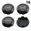 1 Juego/4 Piezas Diámetro Exterior 76MM / Diámetro Interior 72MM Tapa Para Llantas Tapacubos Centrales con Logo OZ Tapa de Rueda de Coche Deportivo Tapacubos