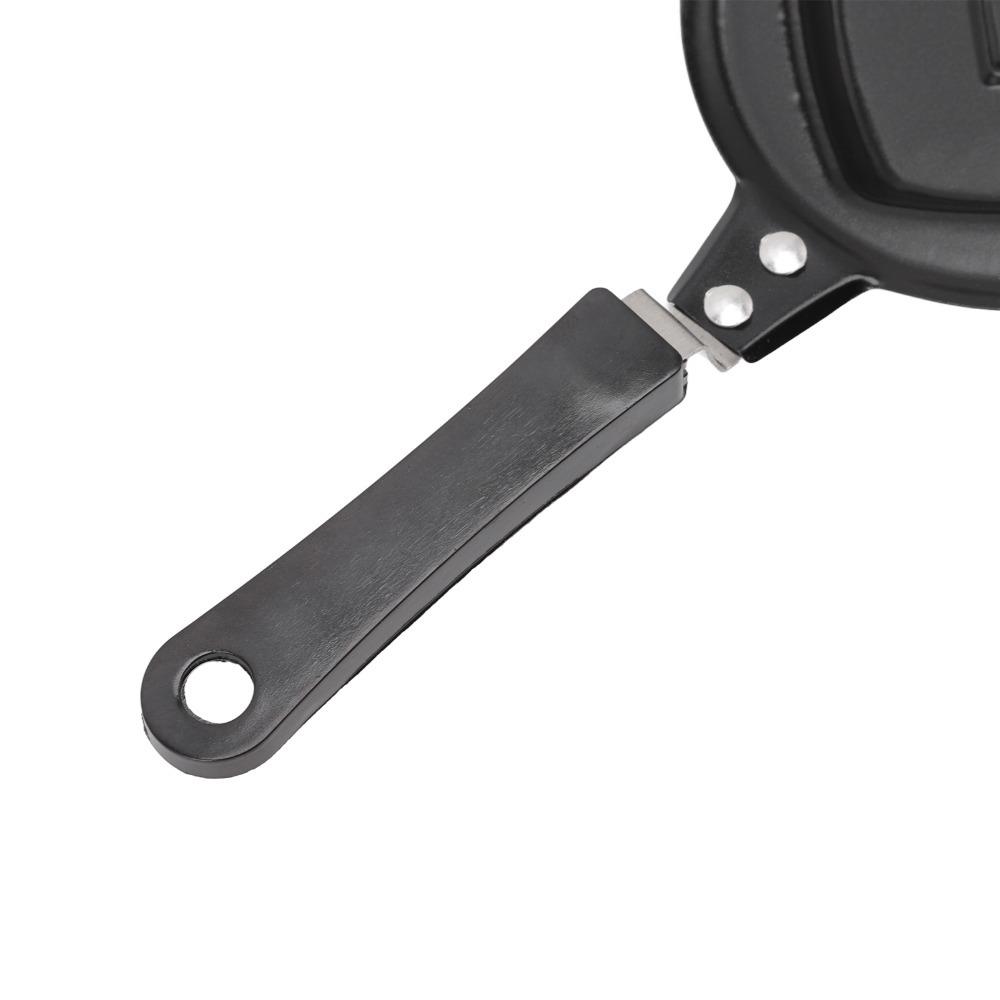 Cast Iron Frying Pan Black Omelette Pan Durable Mini Egg Frying Pan Camping Cooking Style 1