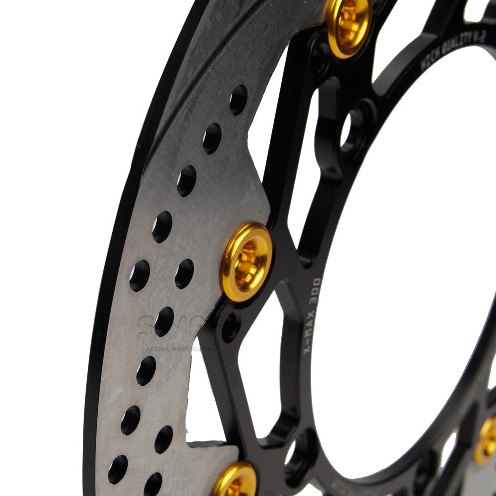 Motorcycle modification brake disc 300MM floating disc modification radiation adapter code FOR YAMAHA XMAX300 XMAX 300 CNC
