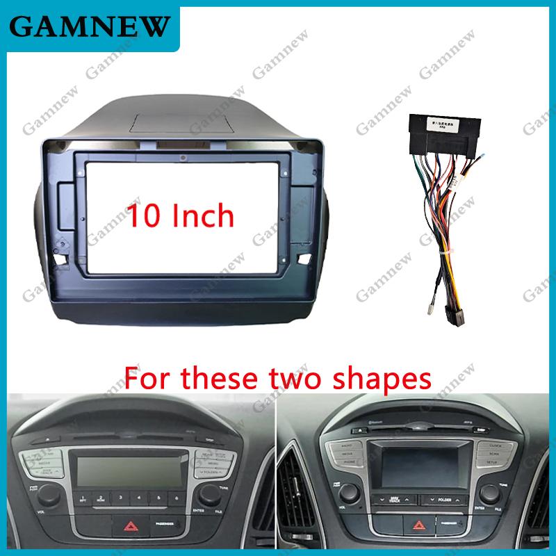 9 Inch 10 Inch Car Frame Fascia Adapter Canbus Box Android Radio Dash Fitting Panel Kit For Hyundai Tucson IX35 2009-2015