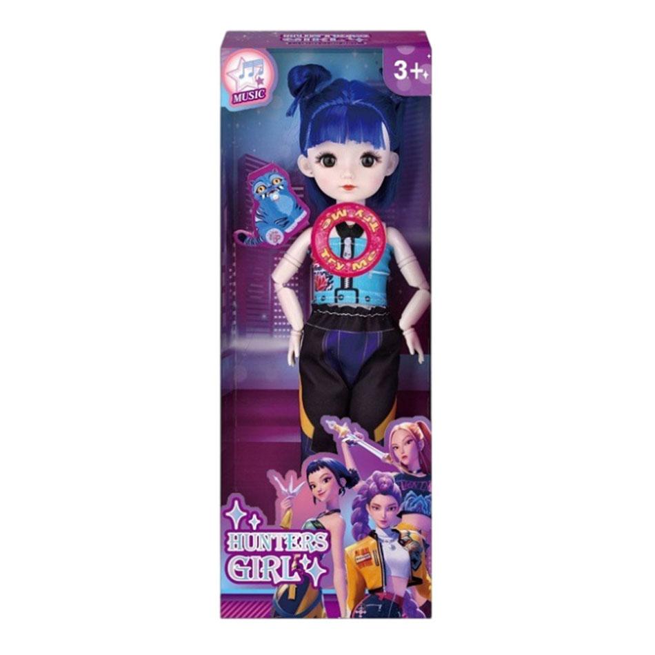 3D Oko Muzyka Motyw Piosenka K-POP Polowanie na Czarownice 12 cali Solidny Korpus 15 Przegubów Lalka Zabawka Urocza Winylowa Lalka Prezent na Urodziny Dziewczynki