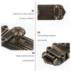 1 Pc Zinc Alloy Door Window Latch Vintage Security Sliding Bolt Lock for Home