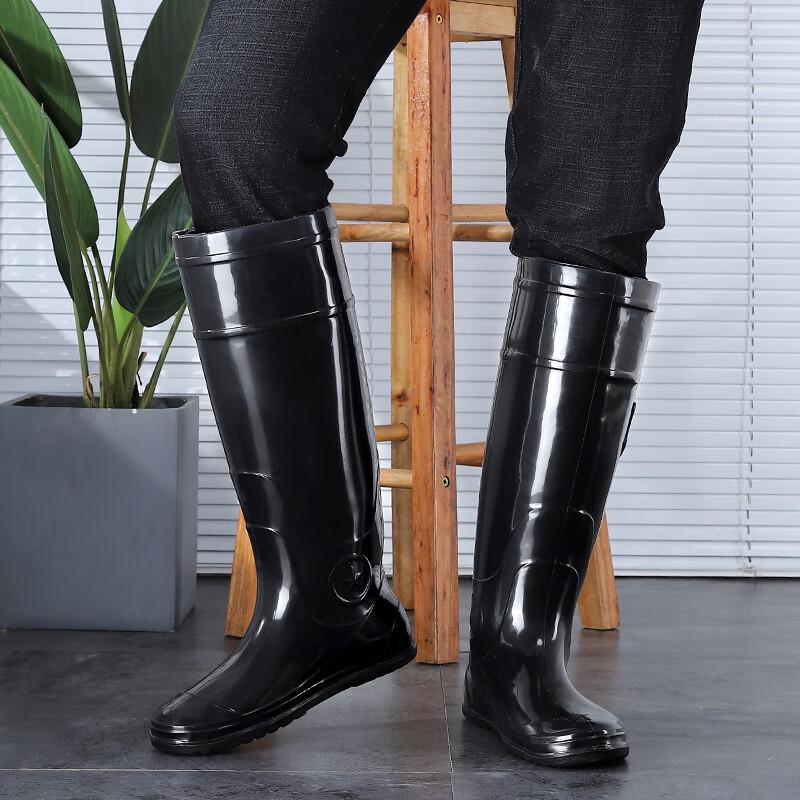 DAXTE Men's Work Rain Boots