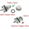 2Pcs Trigger Valve Kit Replaces Max CN55 & CN70 & CN80 Coil Nailers Repair Parts