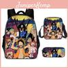 One Piece Backpack Set For Kids With Breathable Oxford Fabric And Cartoon Character Design For School Use