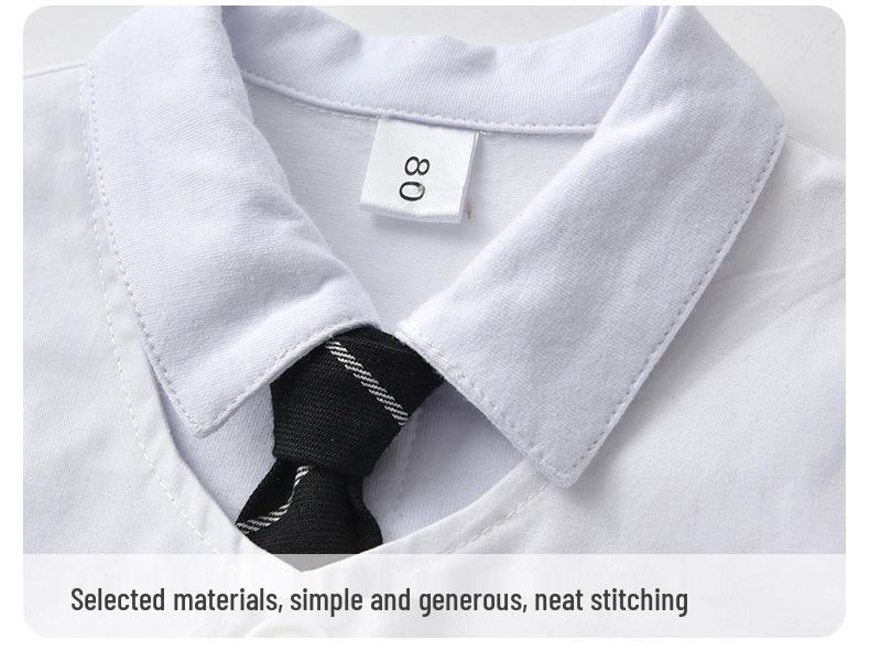 Tuta Intera Bambino Stile Britannico - Monopezzo Primavera/Autunno Abbigliamento Neonati