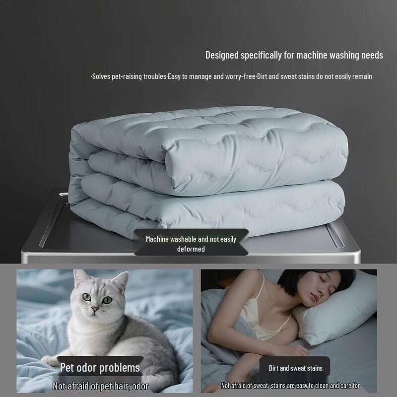 Mercury Home Textiles Washable 95% White Goose Down Comforter