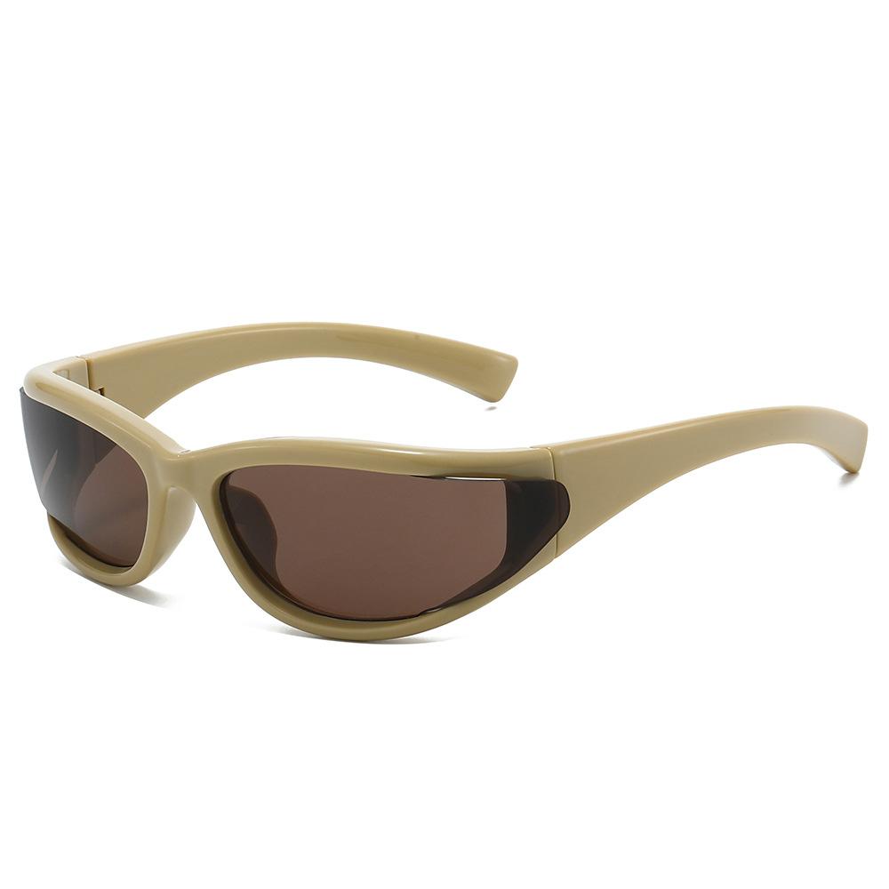 2026 Y2K Retro Sport Sunglasses for Women Men Trendy Millennium Fashion UV400 Sun Glasses Ins Cool Streetwear Shades