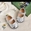 Girls Princess Bowknot Breathable Single Shoes For Kids