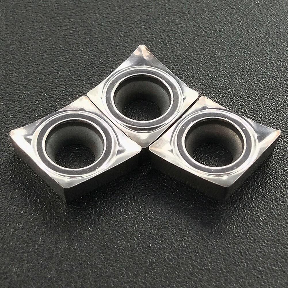 CCGT060204-AK H01 CCGT21.51 Carbide Inserts Cutter Blade CCMT0602 for Aluminum