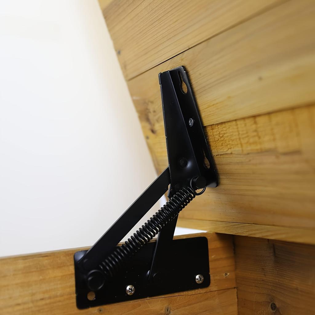 1Pc Sofa storage cabinet hinge split spring hinge triangle spring hinge flip hinge function bed box hinge