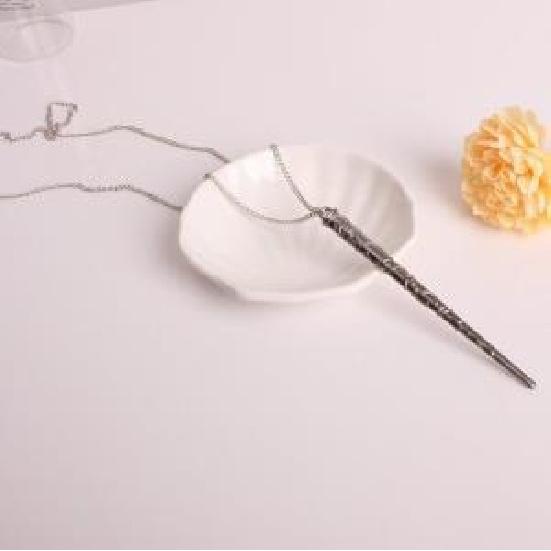 Harry Potter Hermione Bone Connecting Sirius Magic Wand Necklace Voldemort Pendant Jewelry C028