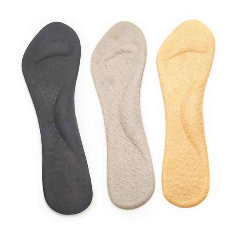 High Heel Inserts Silicone Gel Shoe Insoles Shock Absorbing Foot Support Insoles