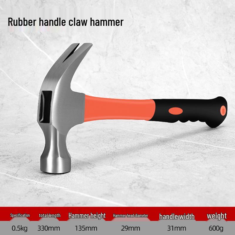 Młotek ciesielski wielofunkcyjny: Kompaktowe Stalowe Narzędzie do Obróbki Drewna i Użytku Domowego