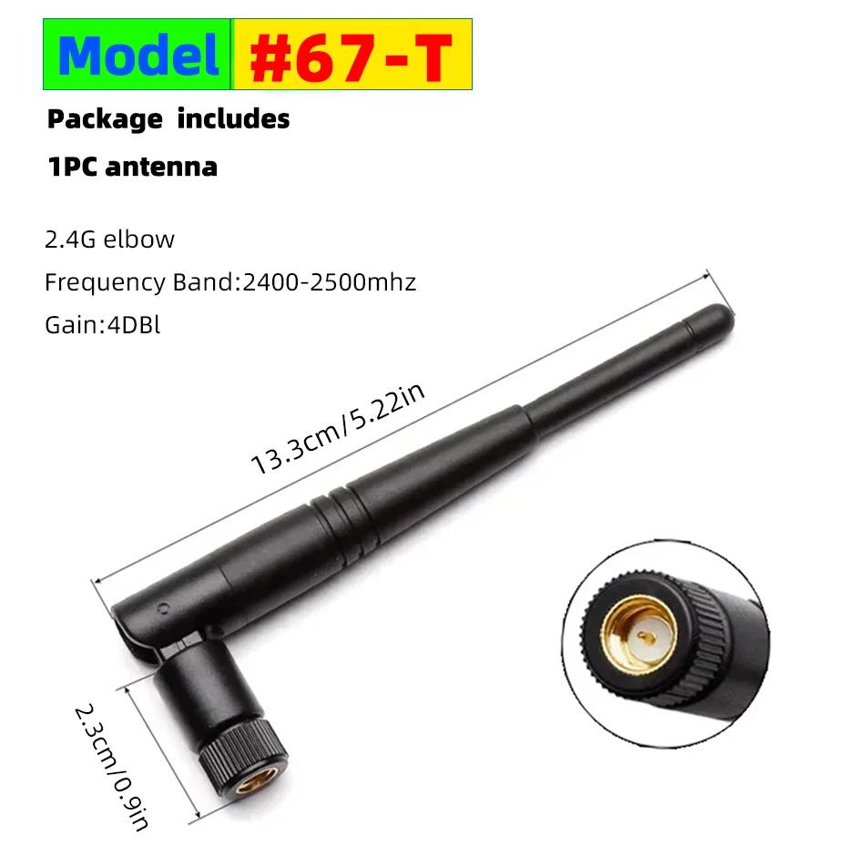 2.4G Antenna 1PC Signal Booster 3dbi or 4dbi External High Gain Amplifier for Motherboard Network Card Car Mointor Backup Camera