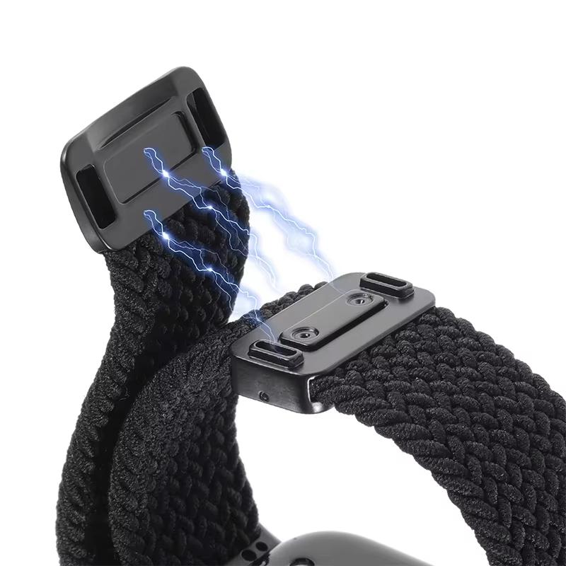 Magnetic band For HUAWEI watch fit 3 4 pro strap Smartwatch Accessories Braided solo loop Bracelet correa huawei watch fit4 band