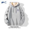 Men's Lambswool Hooded Fleece Pullover