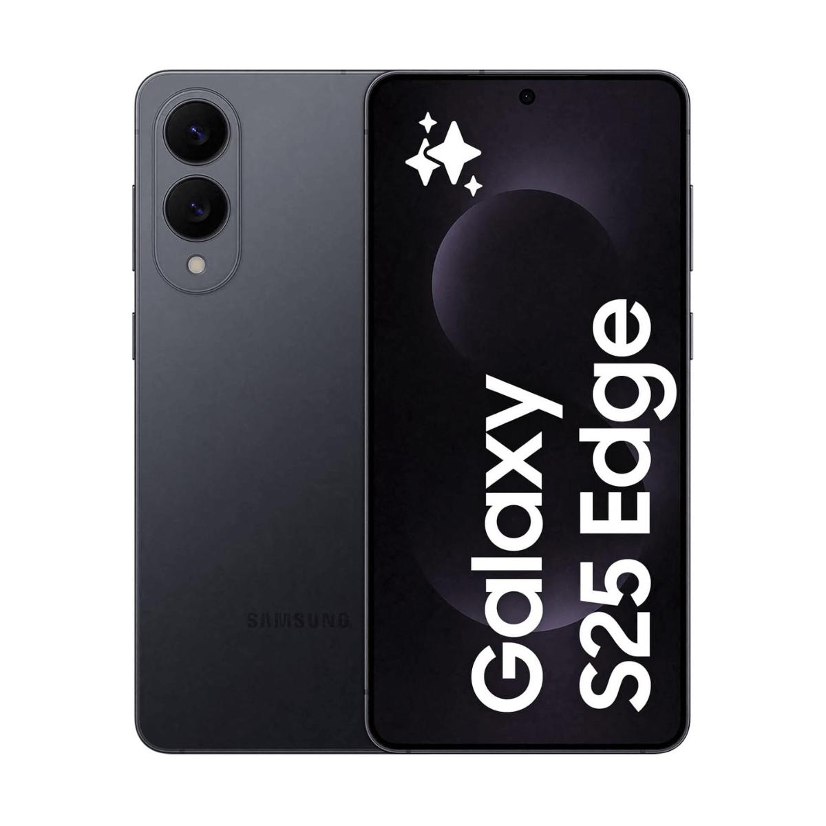 Samsung S25 Edge Smartphone 12GB RAM 512GB ROM Schwarz schwarz