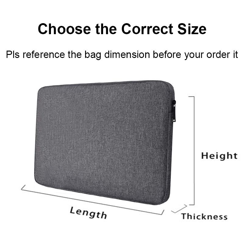 Laptop Sleeve Waterproof Bag 11 12 13.3 14 15 15.6 Inner Bladder For Macbook Pro Air M1 Dell HP Huawei Denim Case
