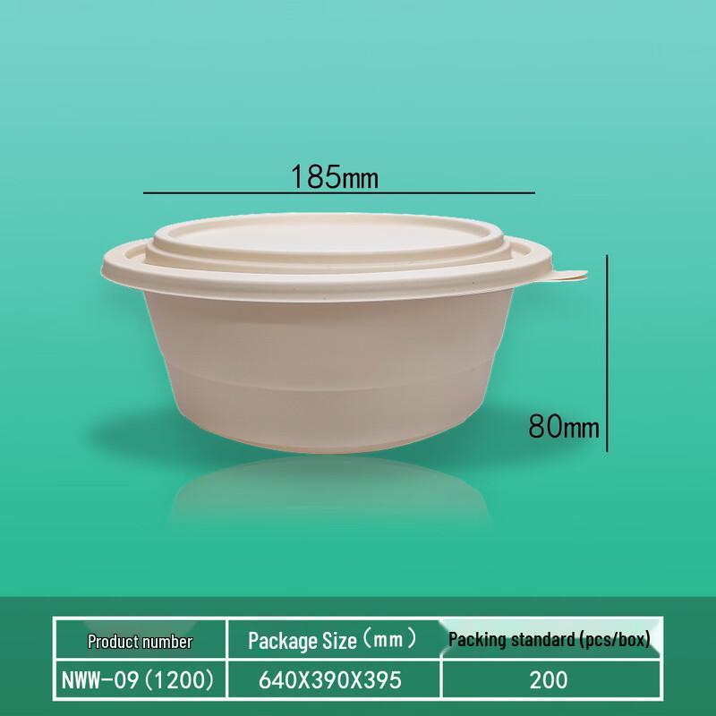 Yuan Zheng He Biologisch abbaubare Behälter für Mitnahmegerichte aus Maisstärke