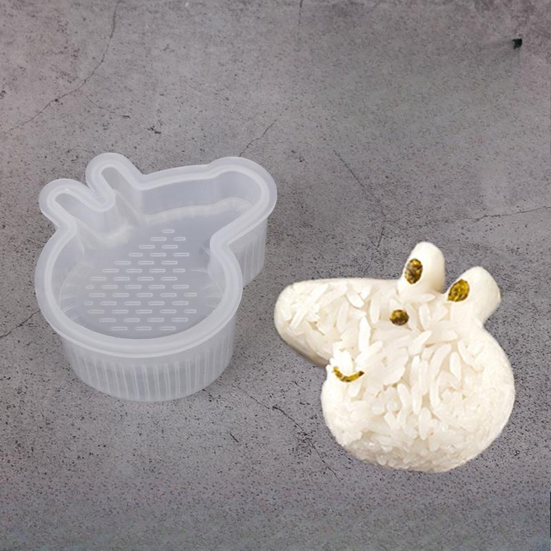 Cartoon-shaped Triangular Rice Ball Molds Household Children's Rice Bento Molds Seaweed Sushi Molds