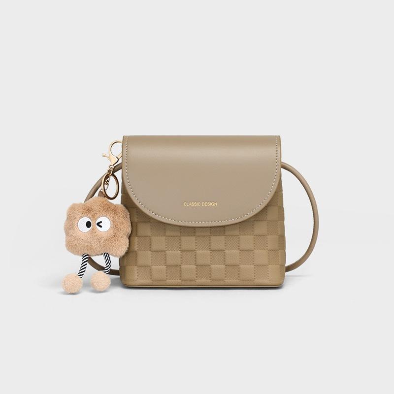 Bucket Bag for Women  New Mini Spring and Summer High End Mobile Phone Bag Genuine Leather Crossbody Bag