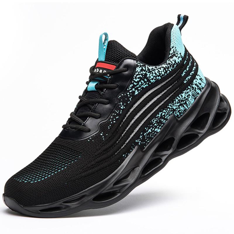 

Легкая защитная обувь Ботинки со стальным подноском Мужская Рабочая защитная обувь с защитой от прокола Кроссовки для строительства с защитой от прокола Подарок мужу 44