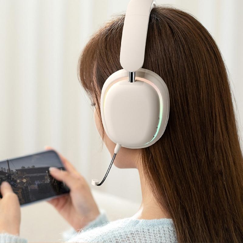 Bluetooth-compatible Headphones Wireless Bluetooth-compatible Foldable Headphones Over Ear for Travel Cellphone PC