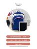 Shark Luminous Funny Backpack: Trendy, Versatile, Large-Capacity School and Travel Bag