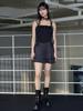 ITOV SEOUL Double Flare Mini Dress Bk