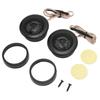 2 Pcs Car Dome Tweeter 800W High Sensitivity Audio Stereo Loudspeaker for Sound System